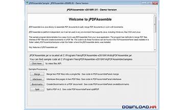 jPDFAssemble for Mac - Download it from Habererciyes for free
